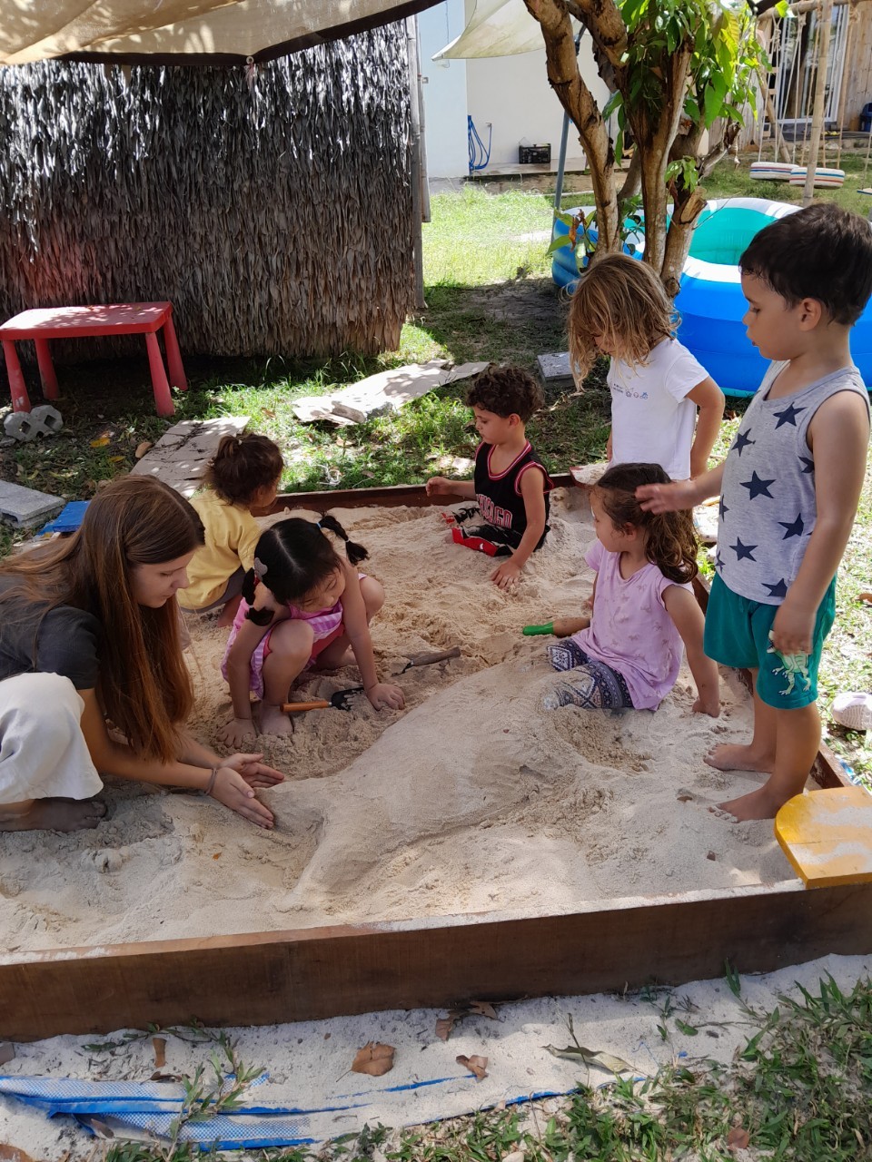 Children playing